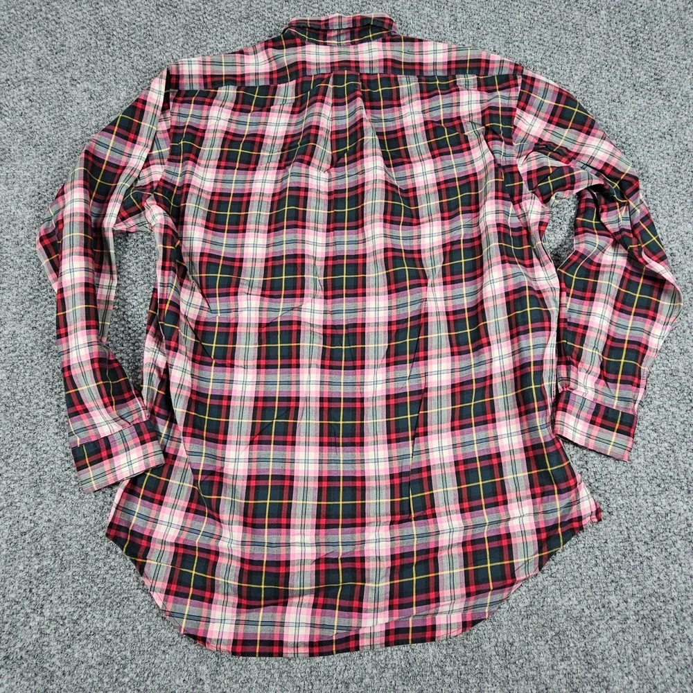 Ralph Lauren Blake Plaid Button Down Shirt Men's‎ Medium Cotton Long Sleeve